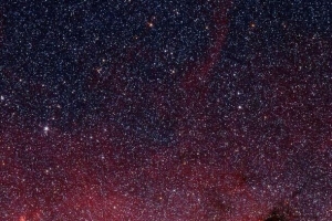 红色神秘星空壁纸