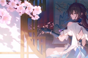  《崩坏：星穹铁道》梅花 少女 4K动漫壁纸