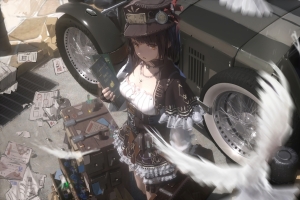女孩 美少女 炼金术士 实验 4k动漫壁纸3840x2160