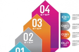 矢量数字流程图