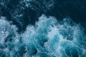 波浪 海洋 鸟瞰图 水 4k壁纸 3840x2160