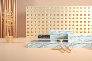 C4D，微场景，电商，舞台