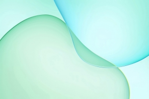 柔和渐变绿色蓝色抽象设计5K高清电脑壁纸5120x3200免费下载