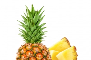 黄色夏季水果菠萝