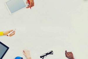 简约纯色商务背景banner