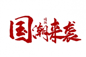 国货自强支持国产大气简约字体设计国潮来袭
