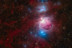 猎户座星云 星云 太空 辉光 恒星 4k壁纸 3840x2160