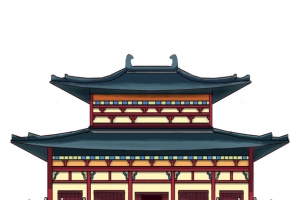 古代建筑物楼台