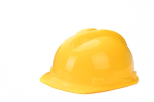 建筑工地安全帽元素