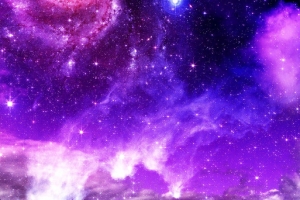 五彩缤纷星空背景banner素材