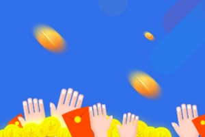 赚钱金融理财海报banner背景