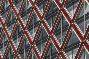 建筑 立面 建筑 菱形 砖 4k壁纸 3840x2160