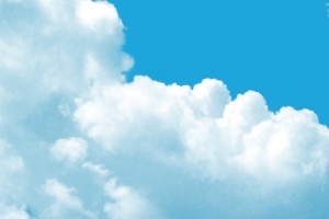 蓝色天空白云云朵