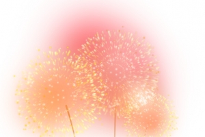 春节放射性烟花