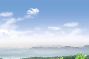 茶叶 茶山背景元素海报