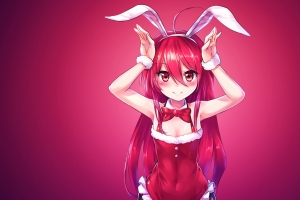 灼眼的夏娜 小兔子耳朵 4k动漫壁纸
