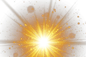爆炸性光效PNG