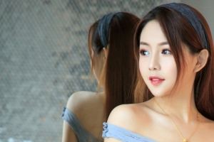 美替3440x1440美女壁纸