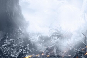 古代战场游戏宣传海报