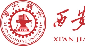 交大校徽 交大logo横版组合 红