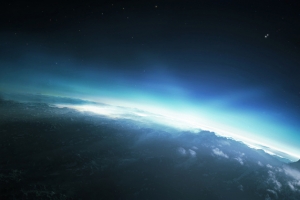 科幻科技感蓝色光效