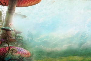梦幻童话世界背景banner