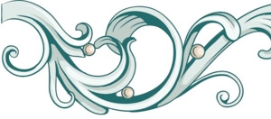 藤曼式边框元素