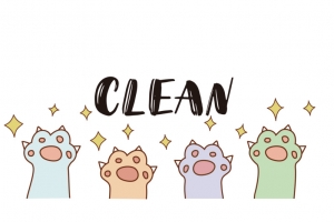 干净的猫咪爪爪