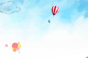 彩色卡通家人国庆节出游季电商banner