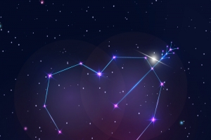 星空中的浪漫心座H5