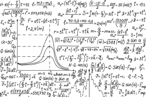 漂浮数学物理公式笔记高清PNG及EPS装饰素材免费下载