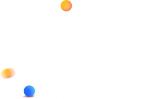 圆形卡通彩色碎片海报背景