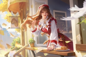 午后时光-王昭君 - 无水印 王者荣耀4k高清壁纸3840x2160
