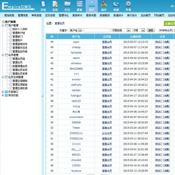 帝国CMS首版美女摄影瀑布流模板，HTML5自适应响应式源码后台功能