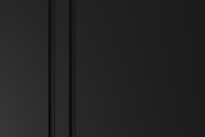 纯黑宽条纹高清视角