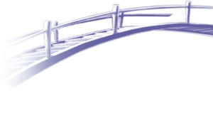 紫色鹊桥手绘高清PNG透明图-情人节节日元素设计素材免费下载