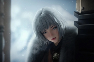 白月魁 暗色系 4K动漫壁纸 3840x2160