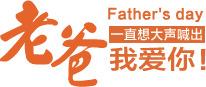 高清摄影父亲节活动字体设计效果