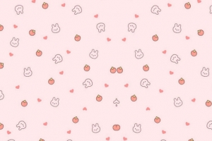 手绘儿童卡通可爱美食背景