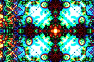 分形 图案 反射 混杂 抽象 4k壁纸 3840x2160