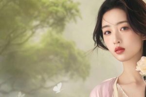 邓恩熙 国风美女 3440x1440带鱼屏壁纸