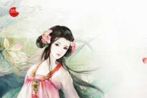 古风艳丽手绘美女