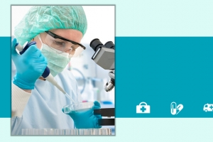 医疗医研海报背景banner