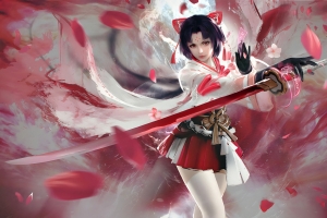 永劫无间 妖刀姬御神之刃4k高清壁纸