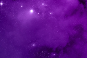紫色星空白色光点