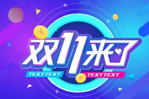 双11全球促销狂欢节活动海报