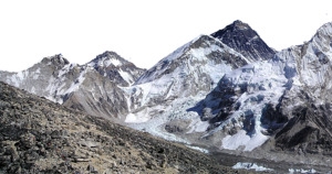 高大的雪山