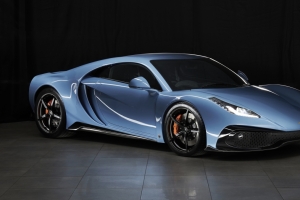 noble m500 蓝色 4k跑车壁纸