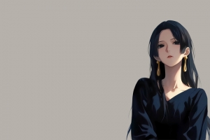 海贼王女帝 简约 3440x1440带鱼屏壁纸