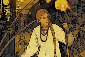  vasilisa the beautiful ivan bilibin 森林 房子 艺术 4k壁纸 3840x2160